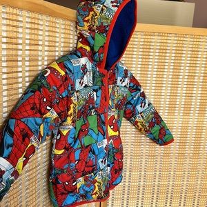 MARVEL Spider-Man Toddler Puffer Jacket ❤️💙🕷️
